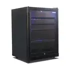 Husky Riserva 154L Single Zone Wine Fridge in Matt Black (HUSWS54SMBZY)