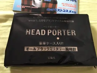 全新 SMART 2019 2月號 雜誌 Head Porter 腕時計 手錶 日雜