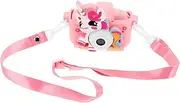 Angoily Selfie Camera Dual Lens: Unicorn Digital Camera for Toddlers with Silicone Case - 1080p HD Video Cam Cute & Shockproof - Unicorn Party Favor