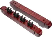 Pool Cue Rack 4-slot Billiard Cue Mount Cue Stick Holder Wooden Pool Stick Holder Display Pole Rack