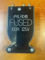 Paladin bates style Stage Pin male Plug Connector 100 Amps, 125 volts fused