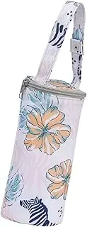 Feeding Bottle Bag - Nursing Bottle Cooler Warmer Bag | Insulated Breastmilk Cooler Bag | Nursing Bottle Cooler Warmer Bag, Milk Warmer Insulation Bag, Leak Proof Bottle Bag for Nursing, Zebra, Refer