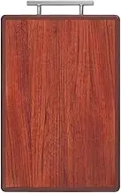 Wooden Chopping Boards For The Kitchen, Wooden Chopping Boards For The Kitchen Counter, Thick Butcher Block, Non-Slip Board With Stainless Steel Hangers And Stand For Meat, Cheese Board, Vegetables(40