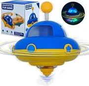 Light Up UFO TOP with Flashing LED Lights, Sensory Toys for Toddlers Kindergarten Educational Toys for Kids, Decompression Fidget Toys Novelty Party Favors for Kids, Adults, Christmas, Birthday