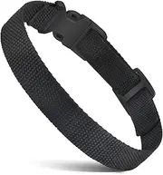 Naturepets Bark Collar Extra Strap Replacement Strap Nylon Belt for All Vibrating and Static Shock Anti Bark Training Collars for Dogs (Replacement Collar Only) (1 Collar)