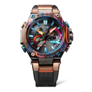 Casio G-Shock Limited Rainbow Carbon Solar Watch - MTG-B2000XMG-1AJR