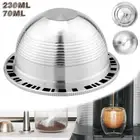 For Nespresso Vertuo Reusable Stainless Steel Refillable Coffee Capsules Filterd