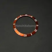 38mm Metal Bezel insert For Divers Watch Rolex GMT Seiko SKX SRPD Orange