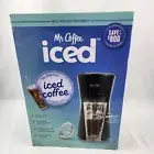 Mr. Coffee Iced Coffee Maker w/ Reusable Cup Java Spots On Box Espresso