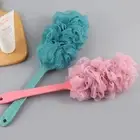3 Pcs Back Scrubber Sponge Bath Shower Loofah Sponge Pouf Body Scrubber Loofah