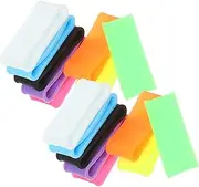 16Pcs Racket Grip Rings Non Slip Tennis Badminton Handle Covers Durable Reusable Racket Fix Rings for Enhanced Batting Strength