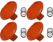 Black and Decker 4 Pack of Genuine OEM Replacement Spool Caps - RC100P-4PK
