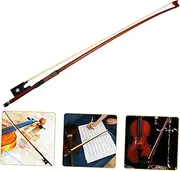 Vaguelly Violin Bow Replacement Handmade Practice Bow with Horse Hair for Enhanced Technique and Expression Instrument Accessory for Advanced Players