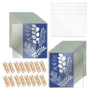 20 Sheets A5 Solar Drawing For Kids Adults Arts Crafts DIY With Clamp H8X39374