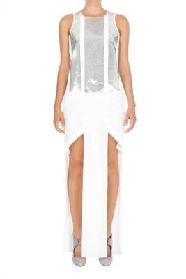BNWT SASS & BIDE "Dare Devil" Sequinned Maxi Dress - Size 6 - $550