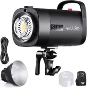 S102-400W PRO Strobe Flash Light with 2.4G Trigger, 400Ws GN62 5600K with 30W