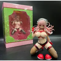 在飛比找蝦皮購物優惠-Super Sonico 聖誕索尼子 可脫 跪姿 港版 公仔