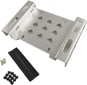 Suesacy 5.25 Inch Internal Mounting Frame Installable 2.5 Inch and 3.5 Inch SSD/HDD Harddisk Bay Silver-Gray