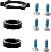 ibasenice 9pcs Durable Hub Conversion Washers for Mountain and Road Bikes Lightweight Flat Washers Strong Structure for Enhanced Safety and