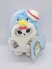 Mofusand x Sanrio Tuxedo Sam 5" Plush Mascot Keychain Backpack Charm Penguin