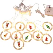 Christmas Decoration Star Light String Room Curtain Light Atmosphere LED Colorful Light Flashing Light Wishing Ball Ice Stripe Light