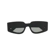 [Retrosuperfuture] Retrosuperfuture Sculpted-design Sunglasses ONE SIZE BLACK
