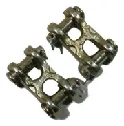 QTY 2 - 3/8" GRADE 70 DOUBLE CLEVIS REPAIR LINK | RatchetStrap.com‎