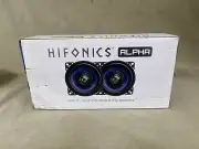 Hifonics 4” HA4CX Alpha Series 2-Way Coaxial 175W Car Speakers - Great Quality!