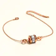 Minimalist BVLOVED Crystal Charm Bracelet
