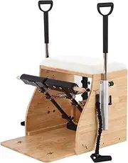 Chair for reforming Pilates for Domestic Pilates Professional Chair Equipment for Stability Pilates Equipment for Pilates with Home and Study Handles
