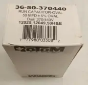Rotom Canada Run Capacitor-Oval 36-50-370440, 440/370 Volt