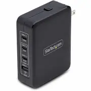 StarTech.com 140W USB-C Wall Charger, 3x USB-C/1x USB-A, PD 3.1 International GaN Power Adapter for MacBook Pro/Max/Dell XPS/Inspiron - USB-C 140W -