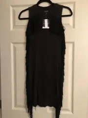 NWT Top Shop Size 2 Fringe Dress