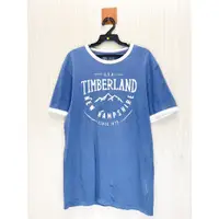 在飛比找蝦皮購物優惠-Timberland 天柏嵐專櫃 天藍山峰純棉短T