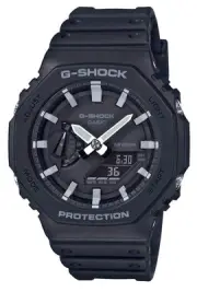 G-Shock GA-2100-1AER Quartz Watch Resin Band 45mm New Authentic