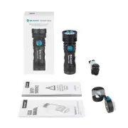 Olight Seeker 4 Mini White/UV (365nm) LED Flashlight, Black, Cool White, 1200 Lu