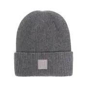[Fendi] Fendi FF-motif Beanie M GREY