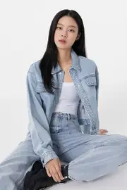 Crop Denim Jacket