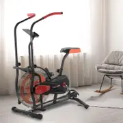 PowerTrain Red Air Resistance Exercise Bike