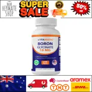 Vitamatic Chelated Boron 10mg 240 Tablets for Bone & Hormone Support