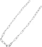 Multi-Purpose 1m Stainless Steel Chain Heavy Duty Loop for Fencing Trailer Ties Outdoor Projects