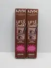 NYX LIFT & SNATCH BROW TINT PEN AUBURN 0.03 OZ BOXED (LOT OF 2)