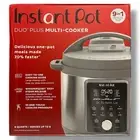 Instant Pot 6QT Duo Plus Multi-Use Pressure Cooker Whisper-Quiet Steam Release