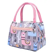 2 Pcs Lunch Bag Cooler Tote Portable Insulated Box Canvas Thermal Cold Food Container School Picnic For Men Women Kids Travel Lunchbox