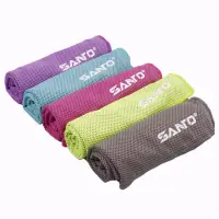 在飛比找momo購物網優惠-【Santo】山拓 冰巾 速乾毛巾 涼感運動毛巾 防暑冰爽巾