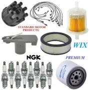 Tune Up Kit Filters Cap Wire Plugs For PLYMOUTH TRAILDUSTER 6.6L; PLASTIC 77-78