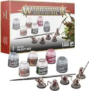 GAMES WORKSHOP - Warhammer: Age of Sigmar Skaven + Paint Set (2024 3rd Edition) - Model Kit - Plastic Model Kit - For Ages 14+ - Unfoldable