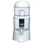 14L Benchtop 8 Stage Water Filter - Ceramic Carbon Mineral Stone Silica Purifier
