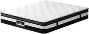 Giselle Bedding 30cm Mattress King Size Pocket Spring Euro Top Medium Firm Foam