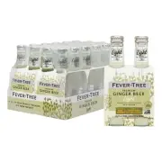 Fever Tree Ginger Beer 200 ML Pack of 24 Non Alcoholic Refreshing Drink